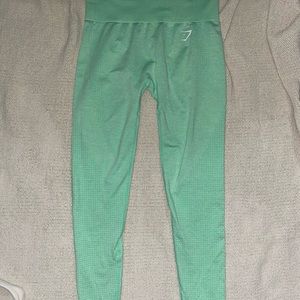 Mint green gym shark leggings size medium!!